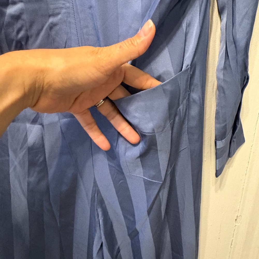 Chic Blue Women's Jumpsuit - Picture 5 of 5